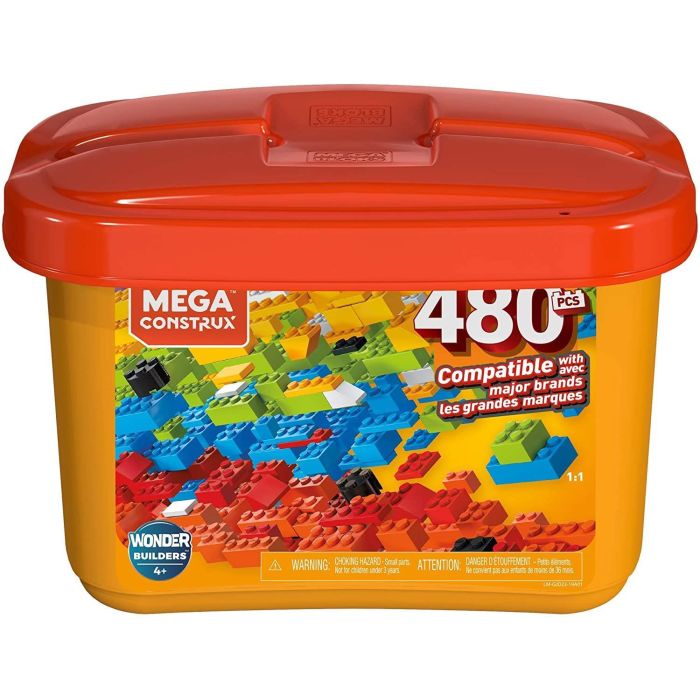 Mega Construx Wonder Builders 480 Piece Building Tub