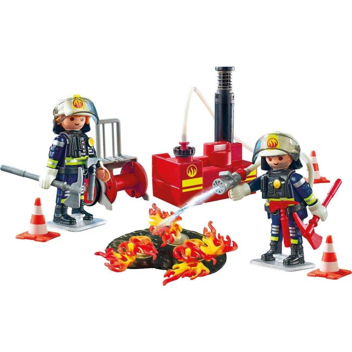 Playmobil City Action Firefighting Operation With Water Pump 5397