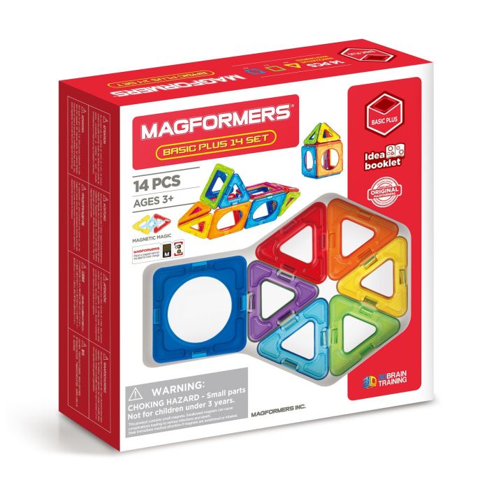 Magformers Basic Plus 14 Pieces Set
