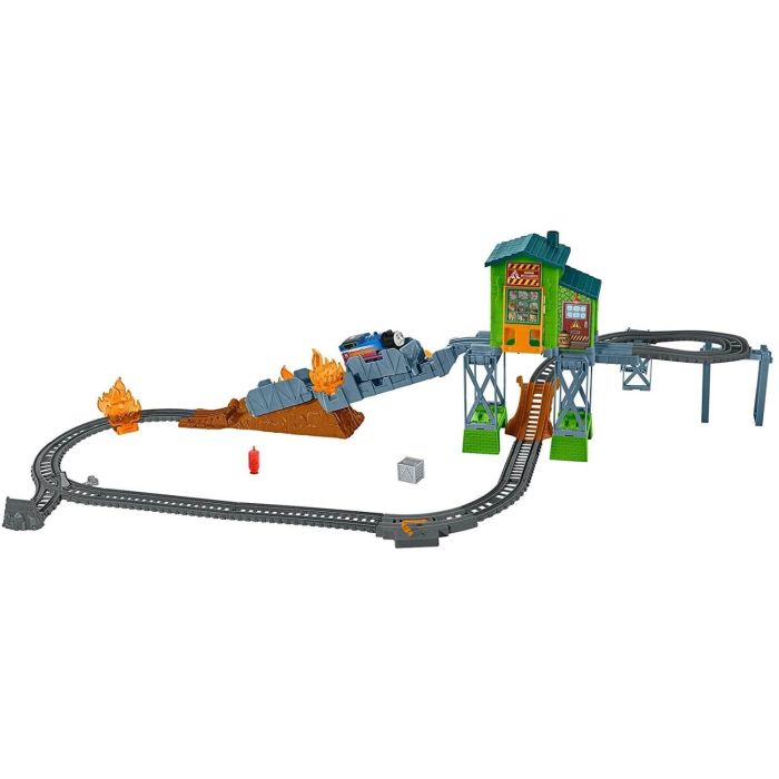 Thomas & Friends Trackmaster Fiery Rescue Playset
