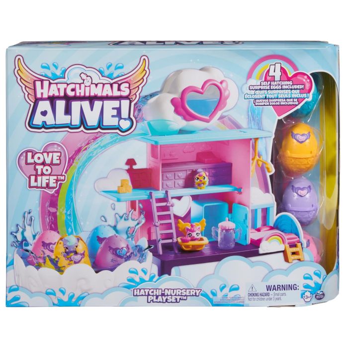 Hatchimals Alive - Hatchi-Nursery Playset