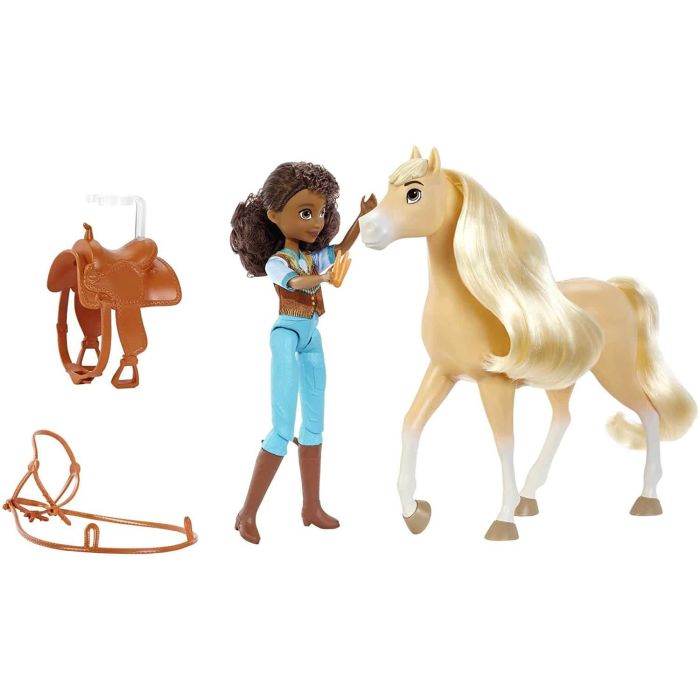 Spirit Untamed Pru Doll and Chica Linda Horse Set