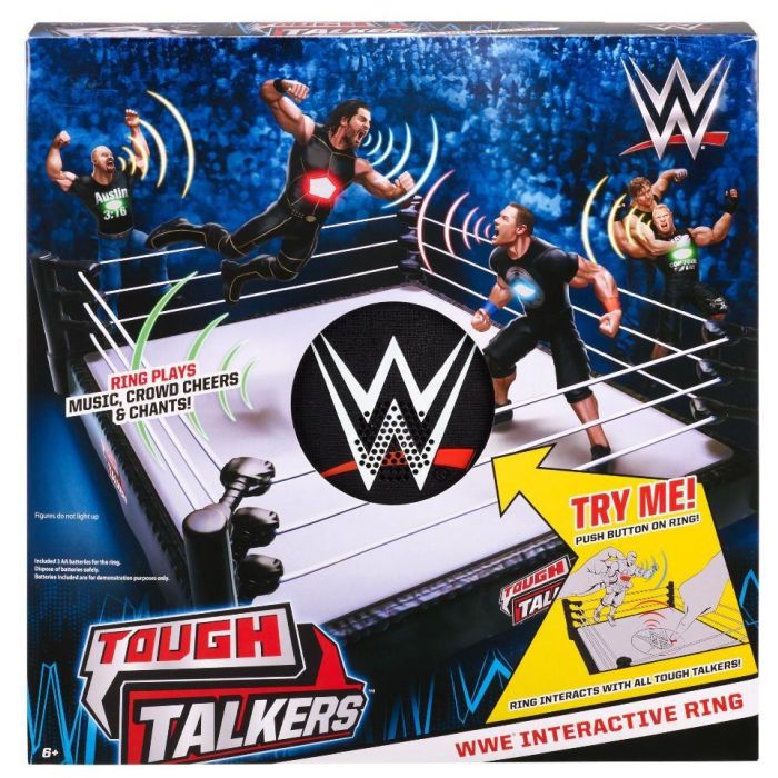 WWE Tough Talkers Interactive Ring
