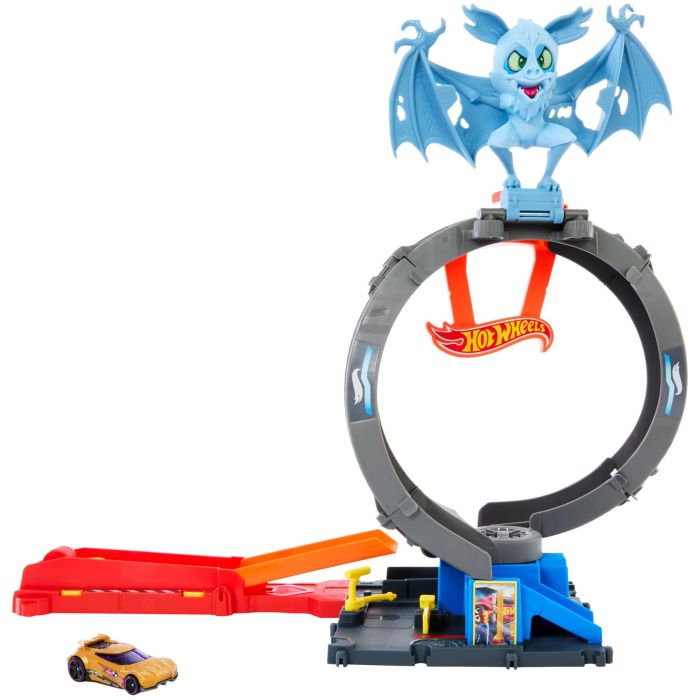 Hot Wheels Bat Loop Attack Playset