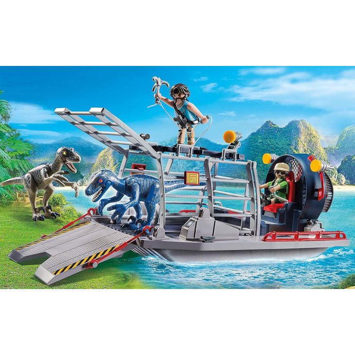 Playmobil Boat With Cage Toy Set 9433