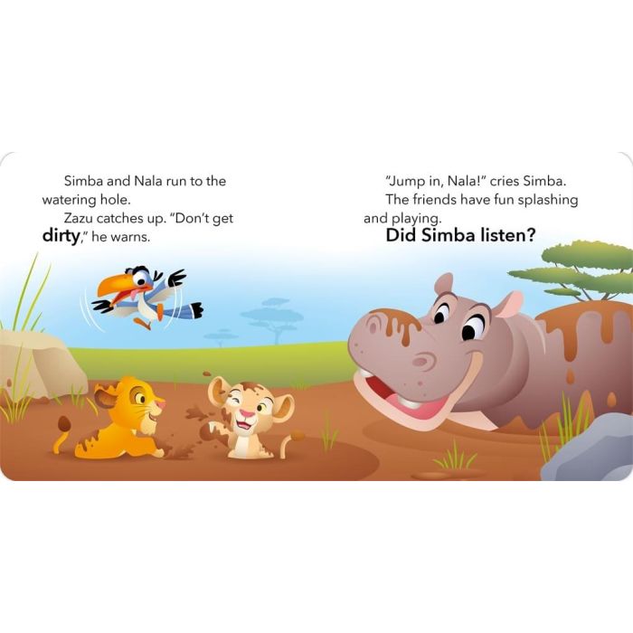 Disney My First Stories: Did Simba Listen? Book