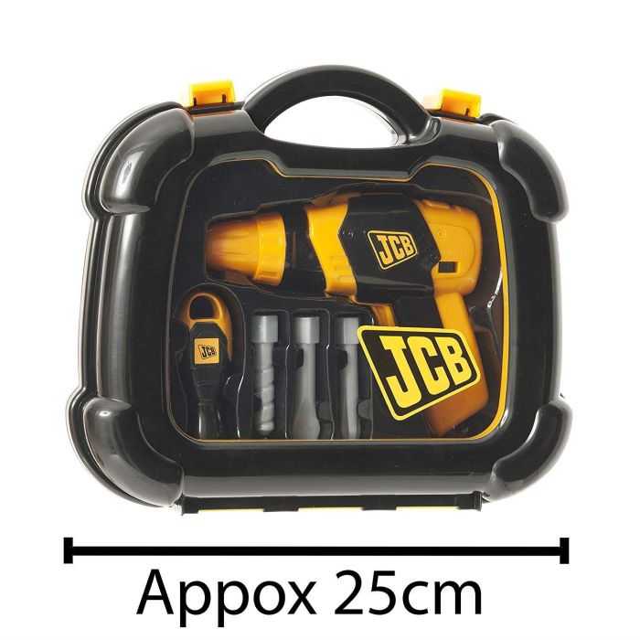 JCB Drill Tool Carry Case and Tools Play Set