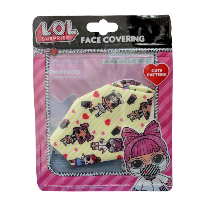L.O.L. Surprise! Face Covering Yellow