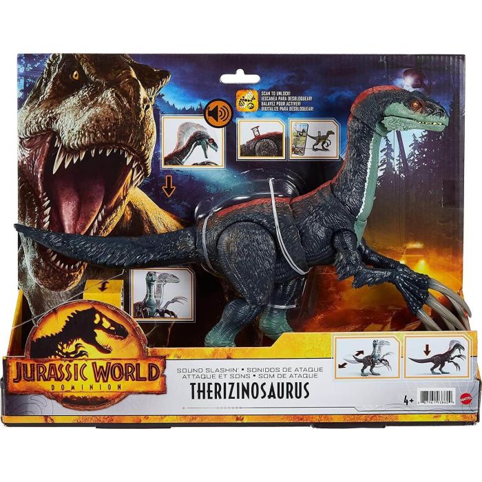 Jurassic World Dominion Sound Slashin' Therizinosaurus Figure