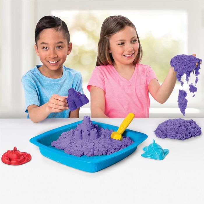 Kinetic Sand Purple Sandcastle Set