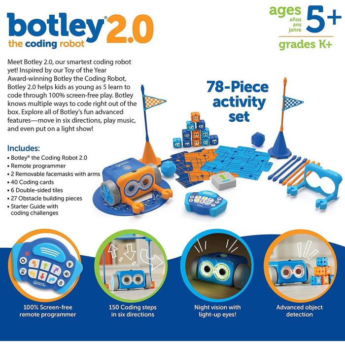 Learning Resources Botley 2.0  Activity Set