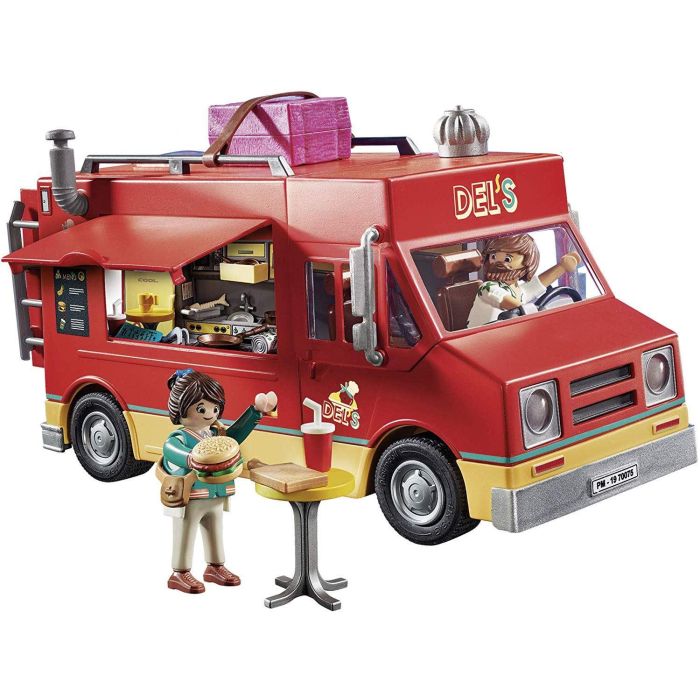 Playmobil The Movie Del's Food Truck 70075