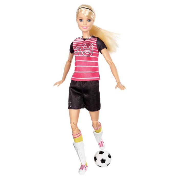 Barbie Football Player (Blonde Hair)