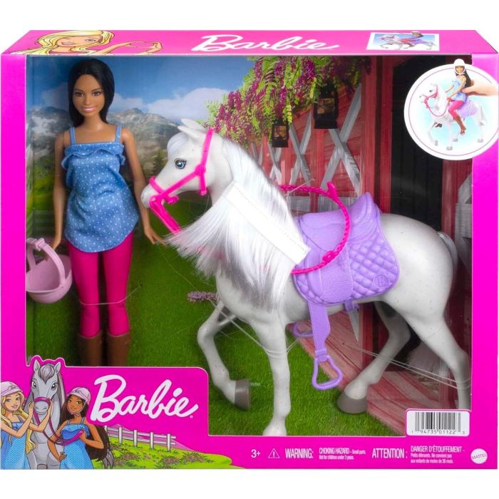 Barbie Doll and Horse Playset