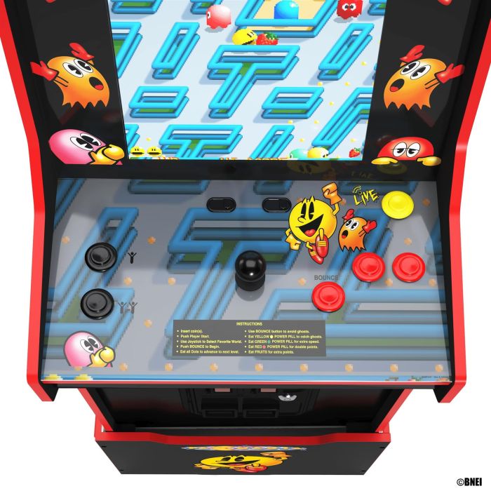 Arcade 1Up Pac-Mania Legacy 14-in-1 Wifi Enabled Arcade Machine