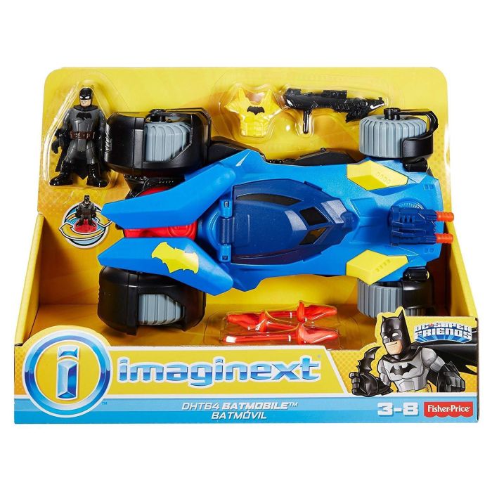 Imaginext Deluxe Batmobile with Dart Launcher