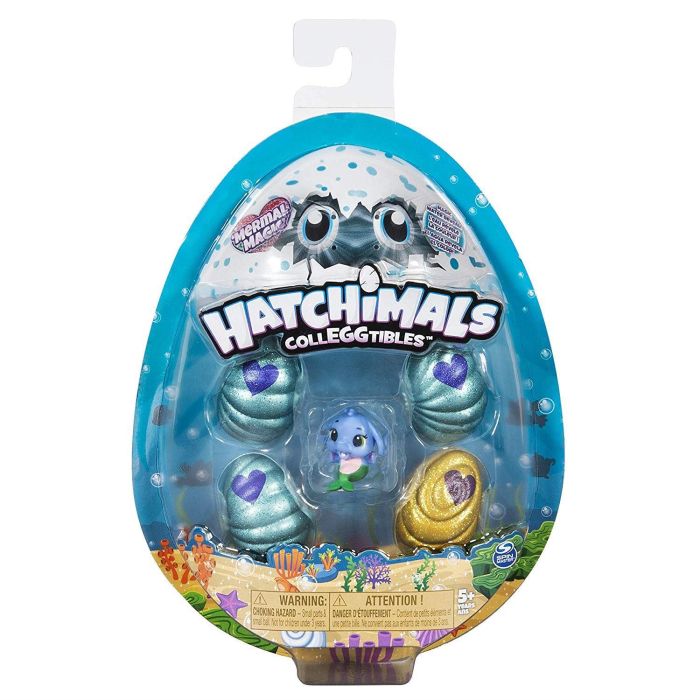 Hatchimals Colleggtibles Hatch & Splash 4 Pack + Bonus