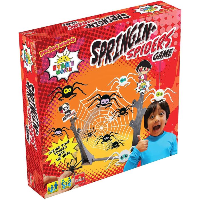 Ryans World Springing Spiders Game