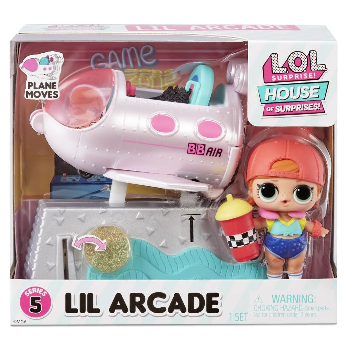 L.O.L. Surprise! House of Surprises Doll Furniture Lil Arcade