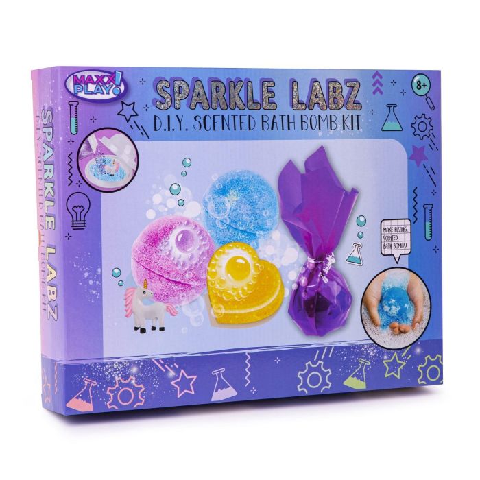 Sparkle Labz DIY Scented Bath Bomb Kit Lab