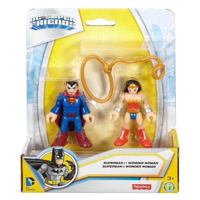 Imaginext DC Super Friends Justice League Superman & Wonder Woman