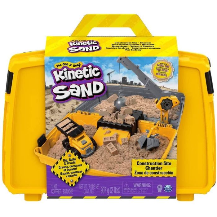 Kinetic Sand Construction Sandbox
