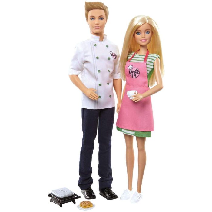 Barbie & Ken Cafe Chef Dolls