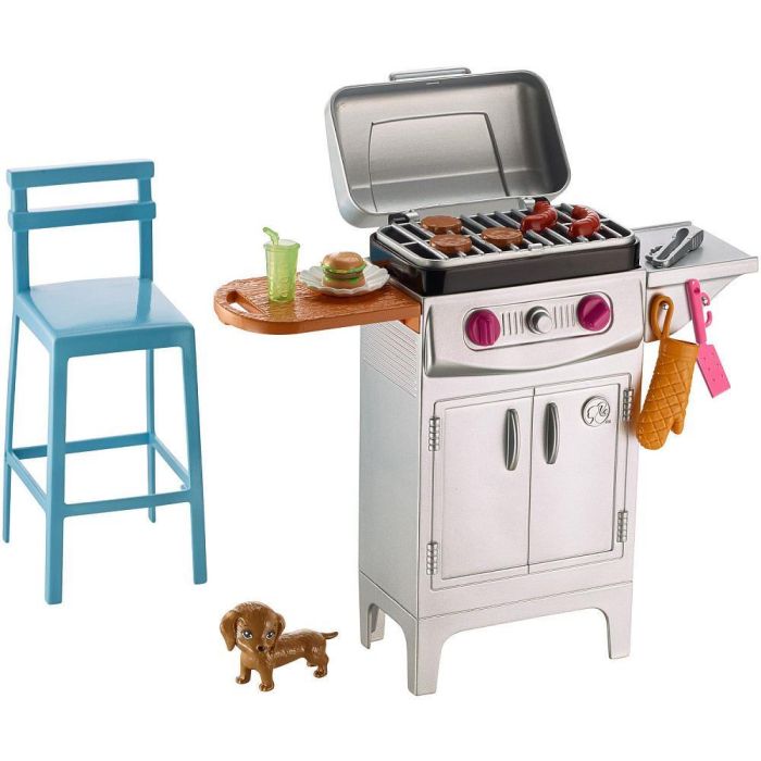 Barbie Out Door Accessory Pack Grill