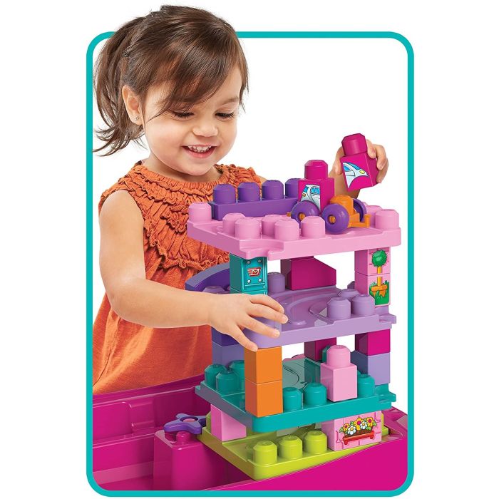 Mega Bloks Build 'n Learn Pink Table