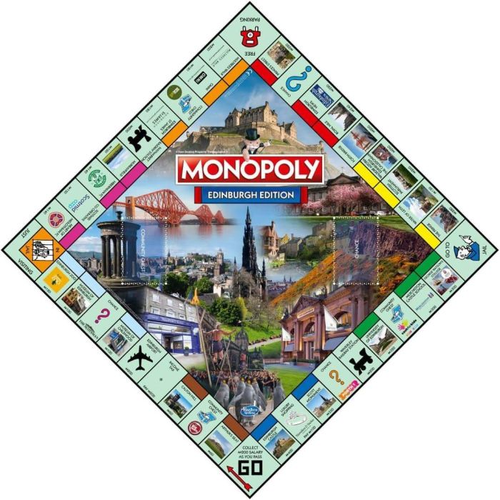 Monopoly Edinburgh Edition Board Game