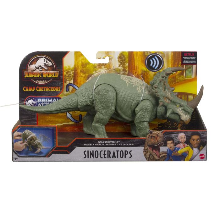 Jurassic World Sound Strike Sinoceratops Figure