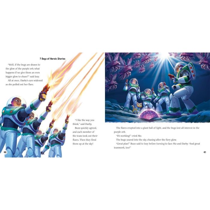 Disney 7 Days of Heroic Stories Book