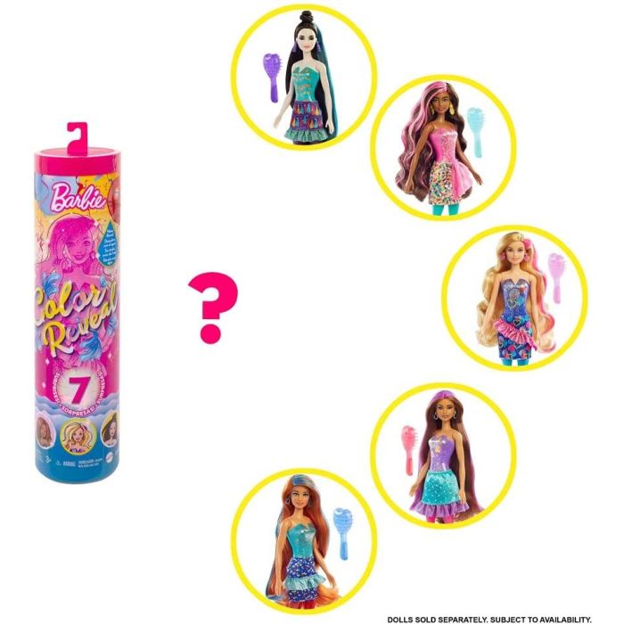 Barbie Colour Reveal Confetti Party Doll
