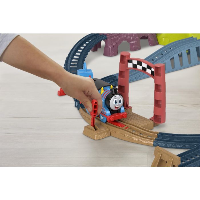 Thomas & Friends Launch & Loop Maintenance Yard Train Track