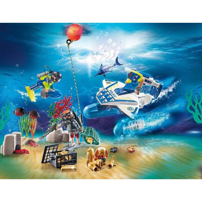 Playmobil City Action Bathing Fun Diving Mission Advent Calendar 70776