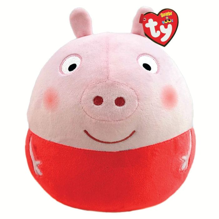TY Peppa Pig Squish-A-Boo 14" Peppa Plush