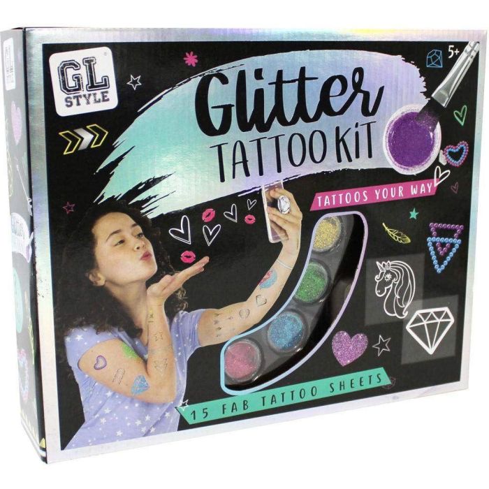 Grafix GL Style Glitter Tattoo Kit