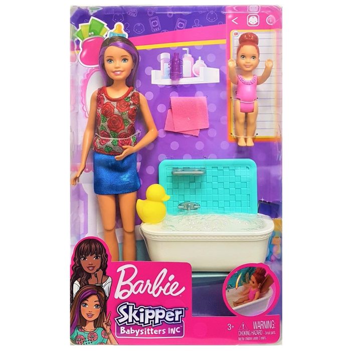Barbie Skipper Babysitter Red Rose Top