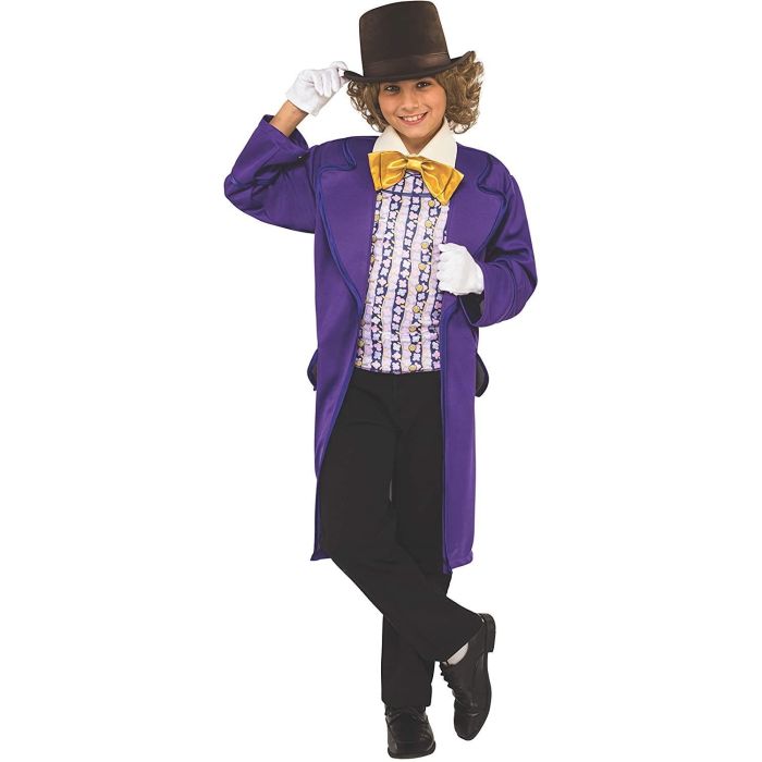 Rubies Willy Wonka Childs Costume Small
