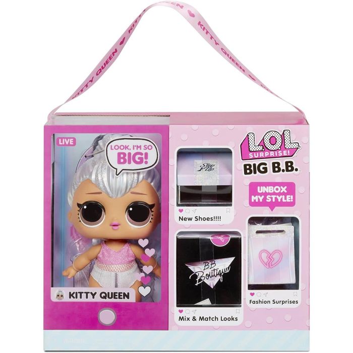 L.O.L. Surprise! Big B.B. Kitty Queen Doll
