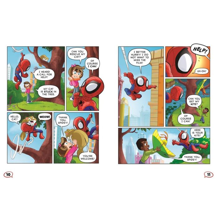 Marvel Spidey and his Amazing Friends: Team Spidey Does It All! Book