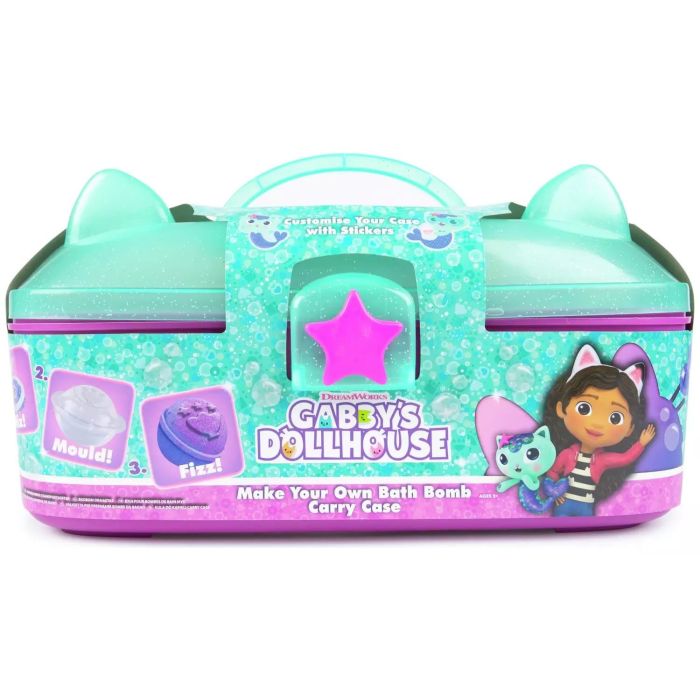 Gabby's Dollhouse Make Your Own Bath Bomb Carry Case