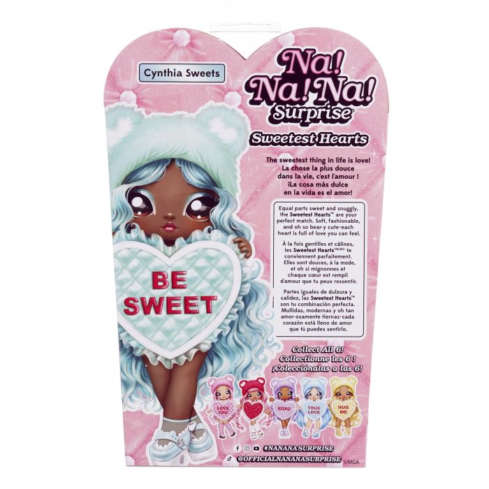 Na! Na! Na! Surprise Sweetest Hearts Cynthia Sweets Soft Doll