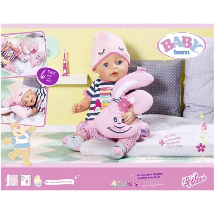 Baby Born Deluxe Sleepover 43cm Doll Outfit