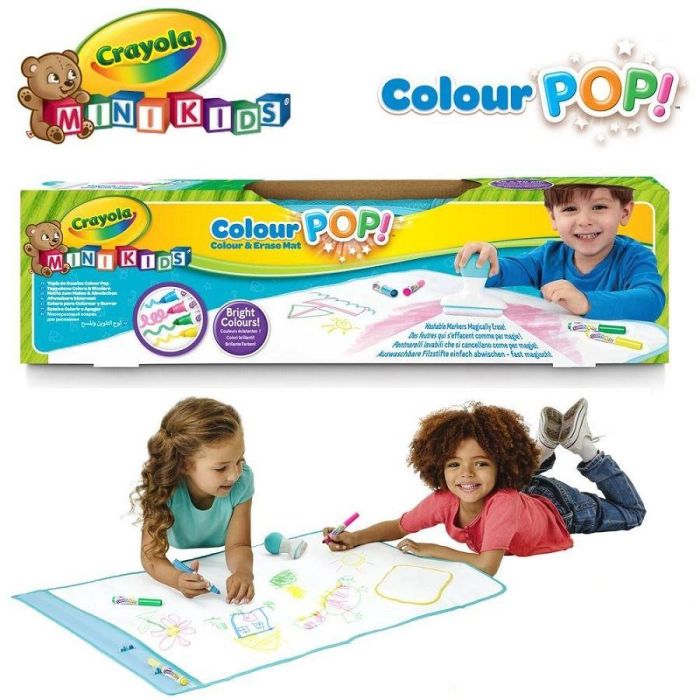 Crayola Pop Colour and Erase Mat