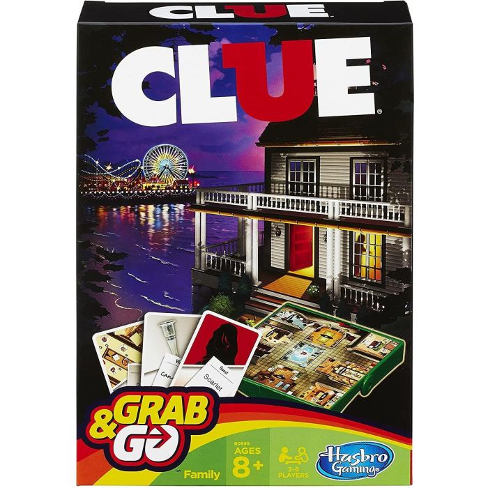 Clue Grab and Go Card Game