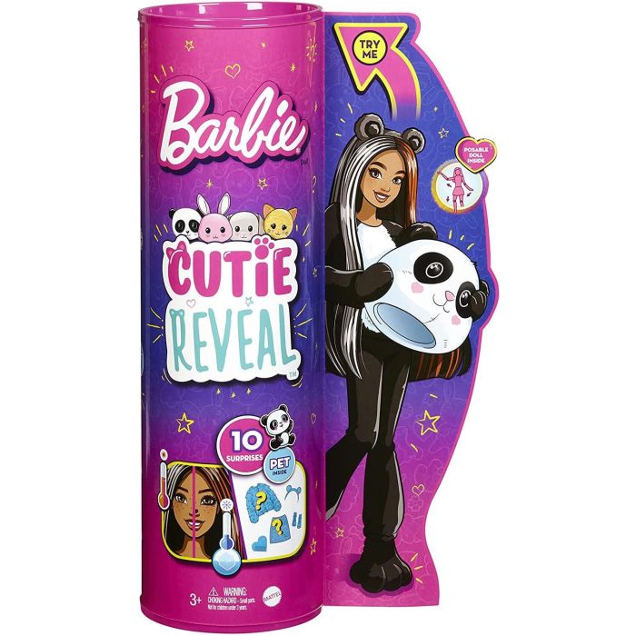 Barbie Cutie Reveal Panda Costume Doll
