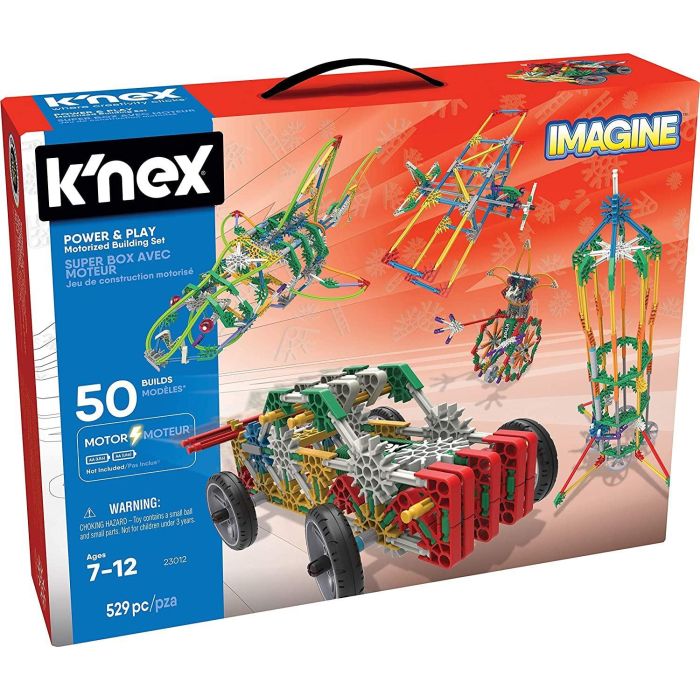 K'nex Power and Play 50 Model Motorised Building Set