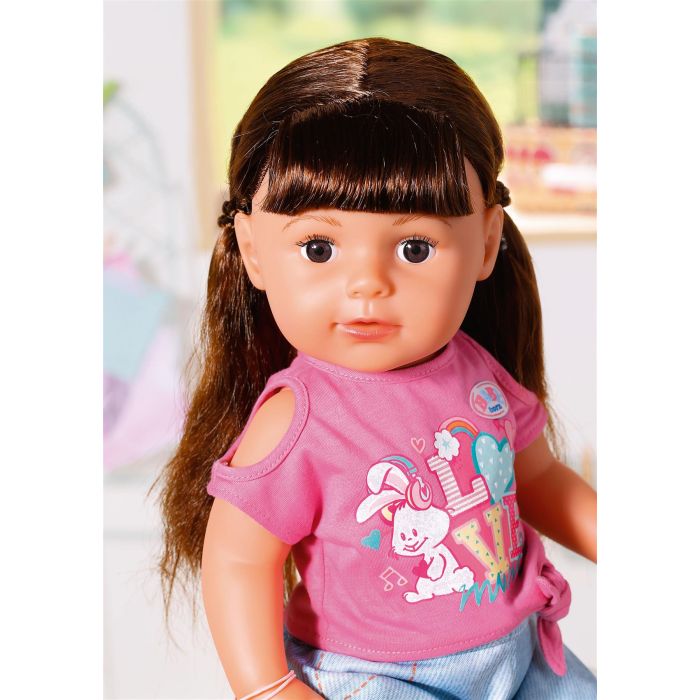 Baby Born Soft Touch Brunette Sister 43cm Doll
