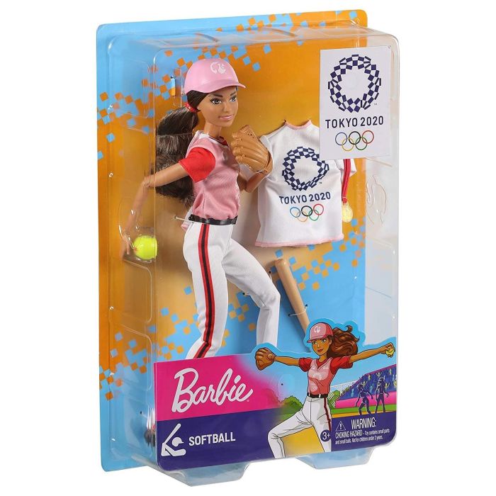 Barbie Softball Career Olympics Doll